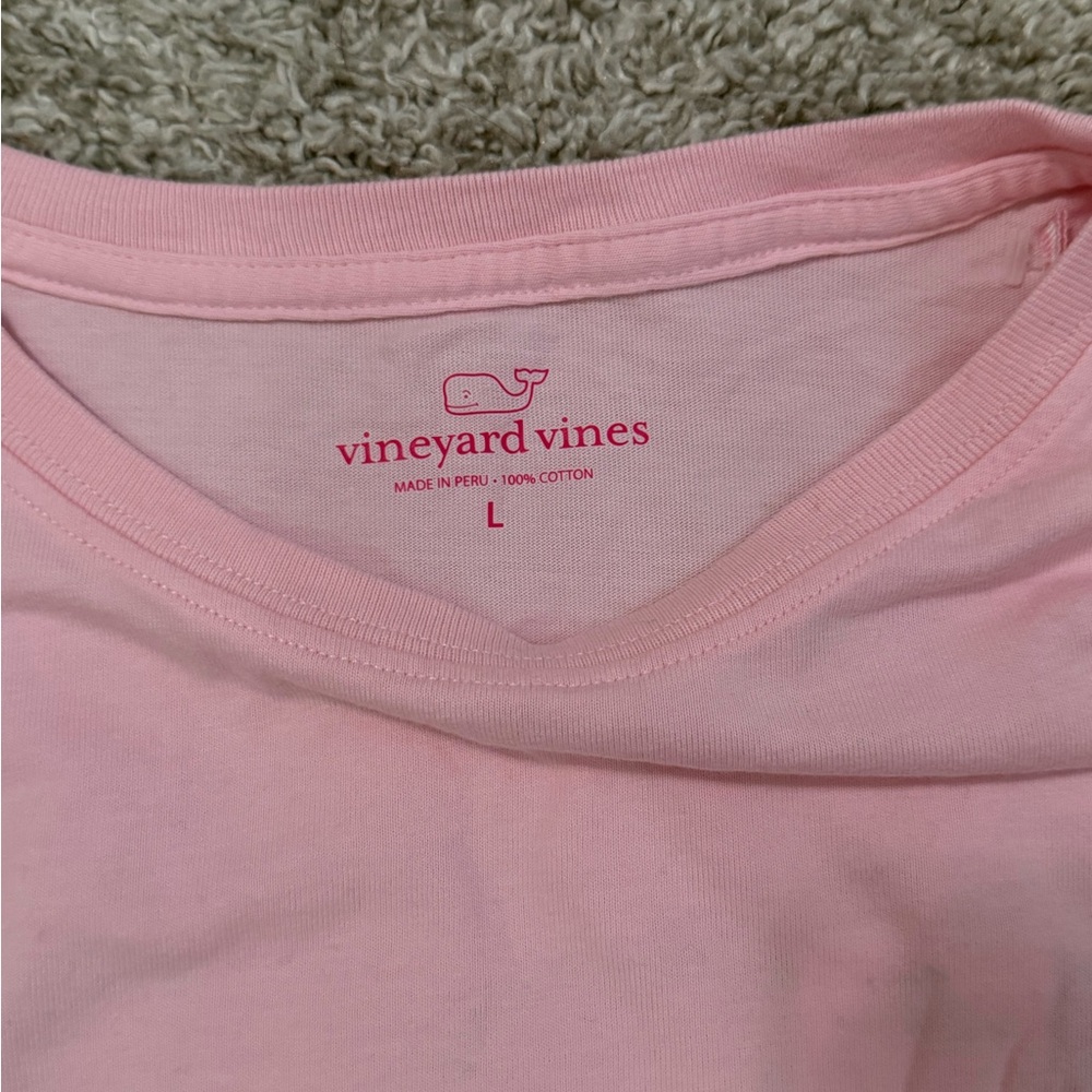 Vineyard Vines Light Pink Long Sleeve Tee - Picture 3 of 6